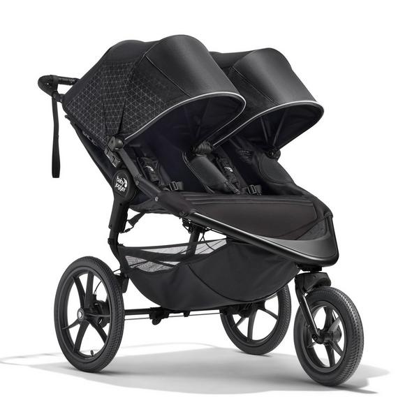 Baby Jogger Summit X3 Double Stroller Midnight Black
