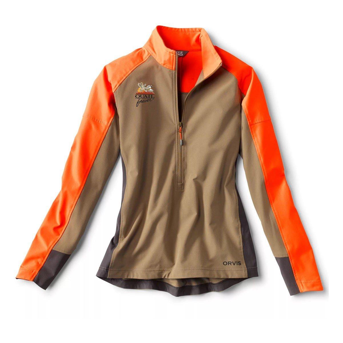Orvis Women's  Quail Forever Pro Lt Softshell Pullover