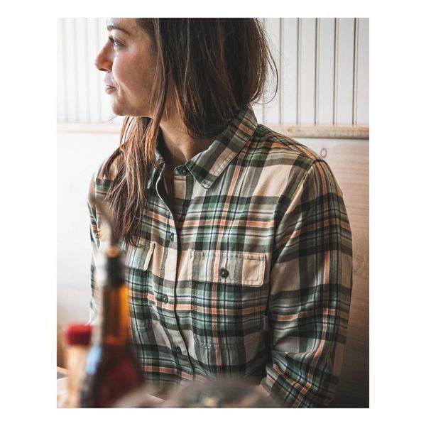 Simms Women's  Quail Forever Santee Long Sleeve Button Up Shirt