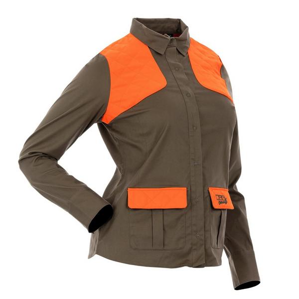 DSG Outerwear Women's DSG Quail Forever Upland Snap Up Long Sleeve Shirt