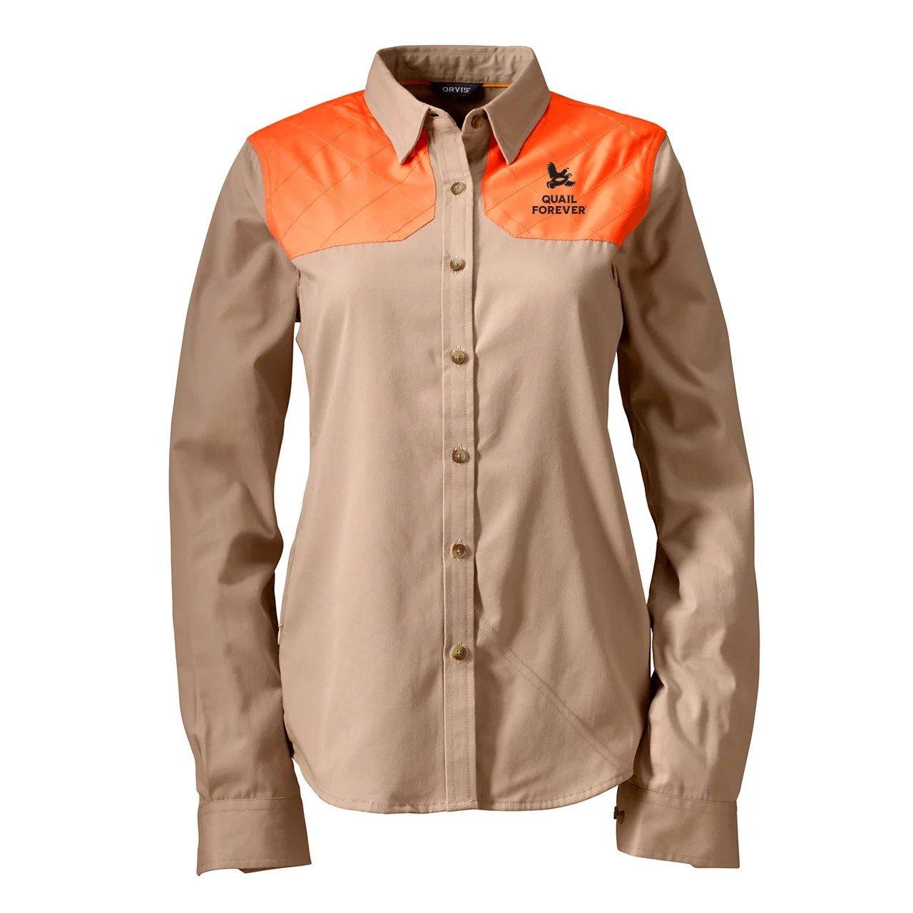 Orvis Women's  Quail Forever Midweight Shooting Shirt