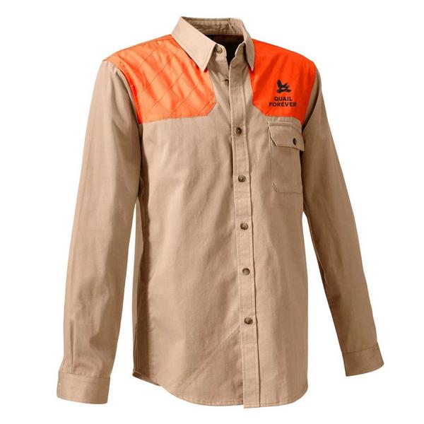 ORVIS Men's  Quail Forever Midweight Shooting Shirt