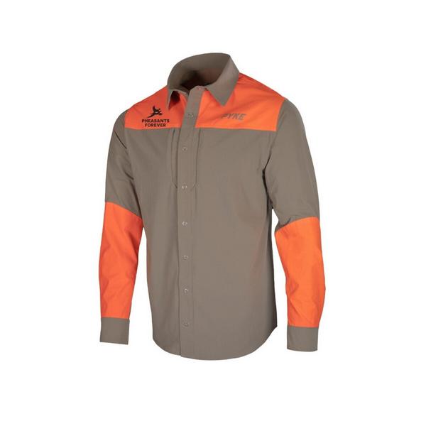 PYKE Men's  Pheasants Forever Kiowa Shooting Shirt