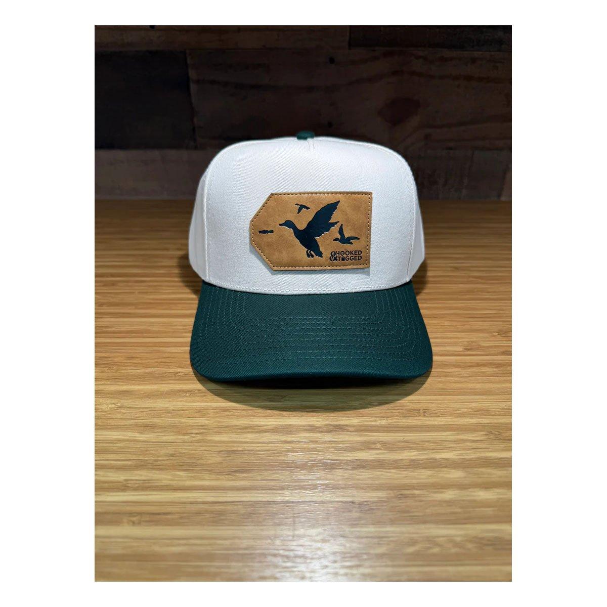 Hooked And Tagged Duck Adjustable Hat - Hooked And Tagged