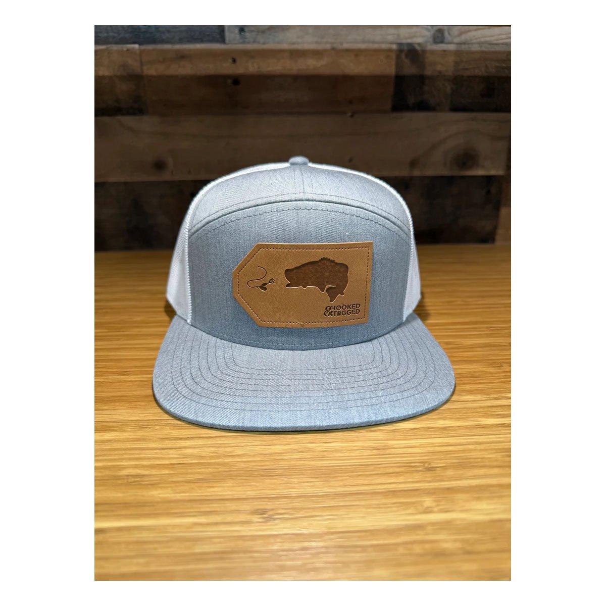 Hooked And Tagged Largemouth Bass Adjustable Hat - Hooked And Tagged