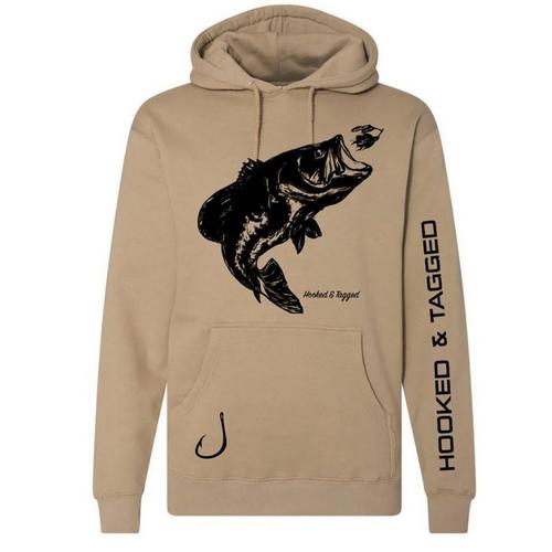 Men's Hooked And Tagged Bassin Hoodie - Primary Image