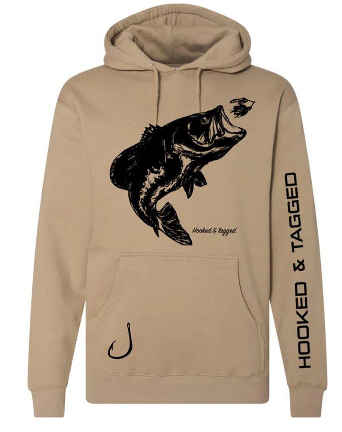 Men's Hooked And Tagged Bassin Hoodie - Hooked And Tagged