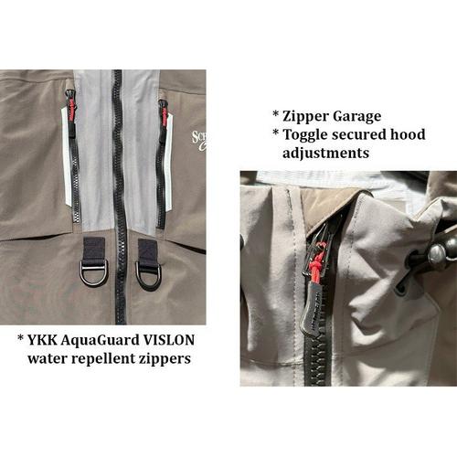 Men's Scheels Outfitters Creel Bay Hooded Rain Jacket - Primary Image