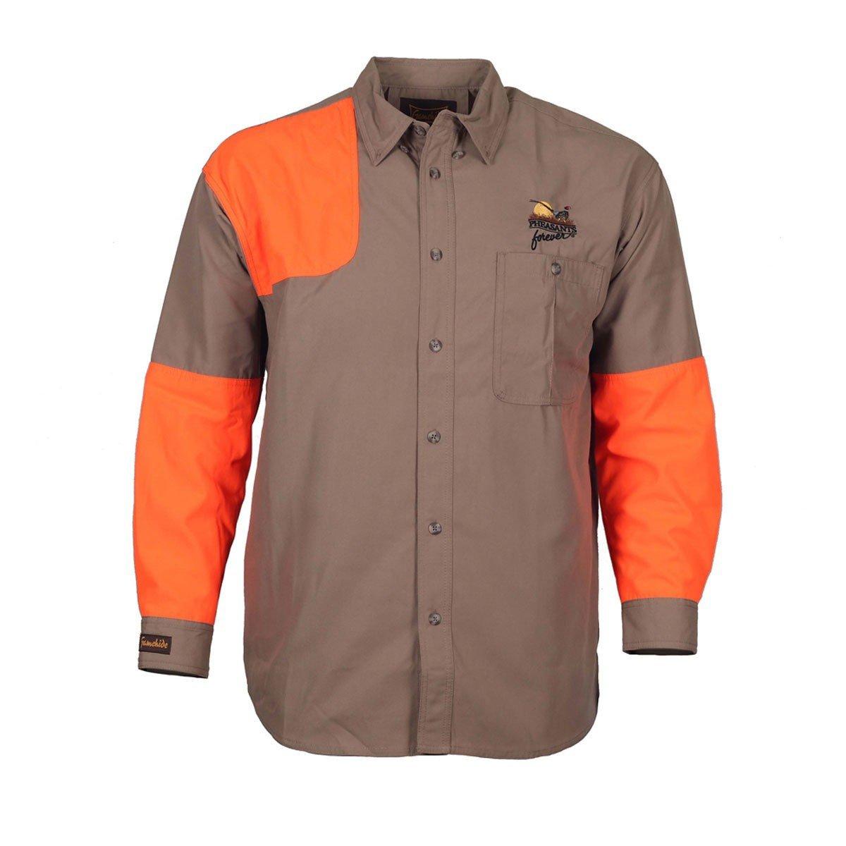 Men's Gamehide Pheasants Forever Long Sleeve Button Up Shirt - Gamehide