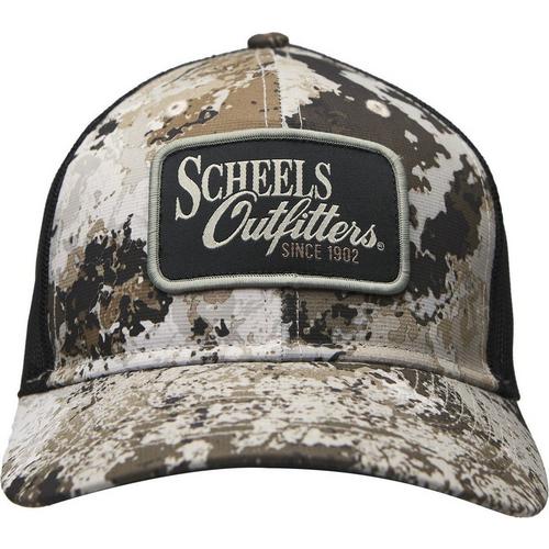Men's Scheels Outfitters Camo Riverside Trucker Adjustable Hat - Primary Image