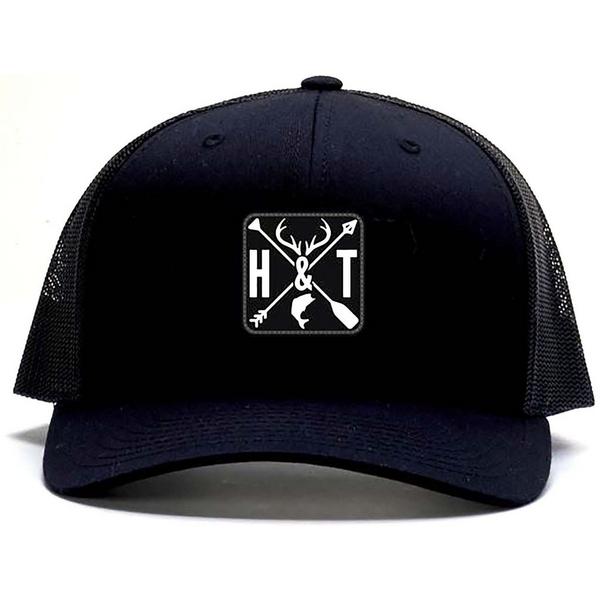HOOKED AND TAGGED Men's  Fish & Game Patch Snapback Hat