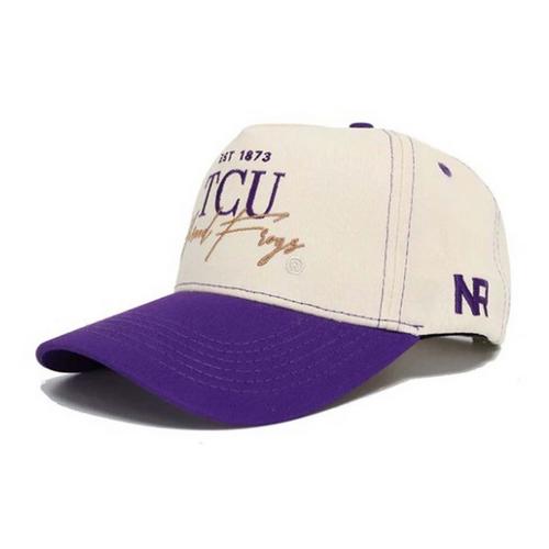 NO RIVALS TCU Horned Frogs Vintage Adjustable Hat - Primary Image