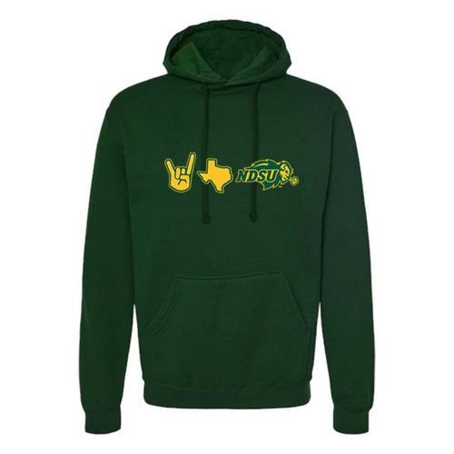 Bullzerk North Dakota State Bison Icons Hoodie - Primary Image