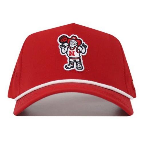 NO RIVALS Nebraska Cornhuskers Basketball Herbie Adjustable Hat - Primary Image