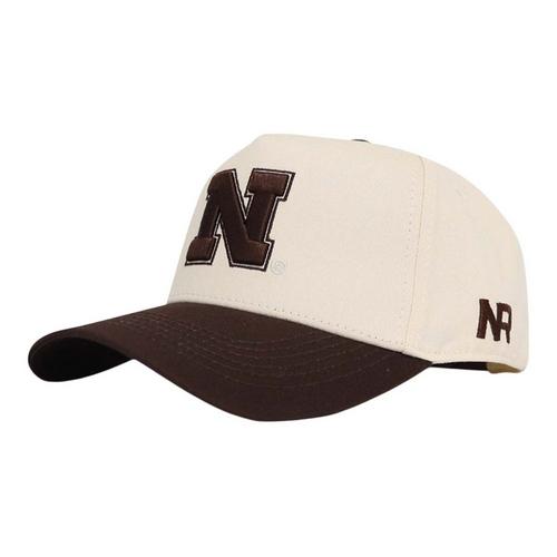 NO RIVALS Nebraska Cornhuskers Espresso Adjustable Hat - Primary Image