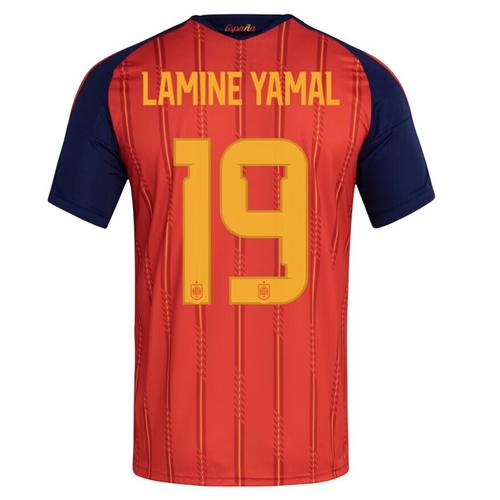 adidas Spain Lamine Yamal #19 2026 Home Replica Jersey | SCHEELS.com