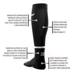 Women's Cep The Run Compression 4.0 Knee High Running Socks - Thumbnail 3 of 5