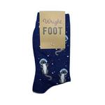 Wright Foot Otter Space Crew Socks - Thumbnail 1 of 2