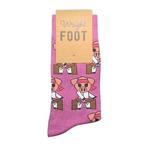 Wright Foot Couch Potato Crew Socks - Thumbnail 1 of 2