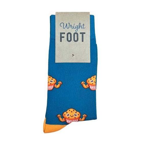 Wright Foot Stud Muffin Crew Socks - Primary Image