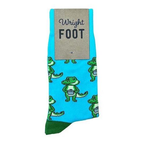 Wright Foot Croc Pot Crew Socks - Primary Image