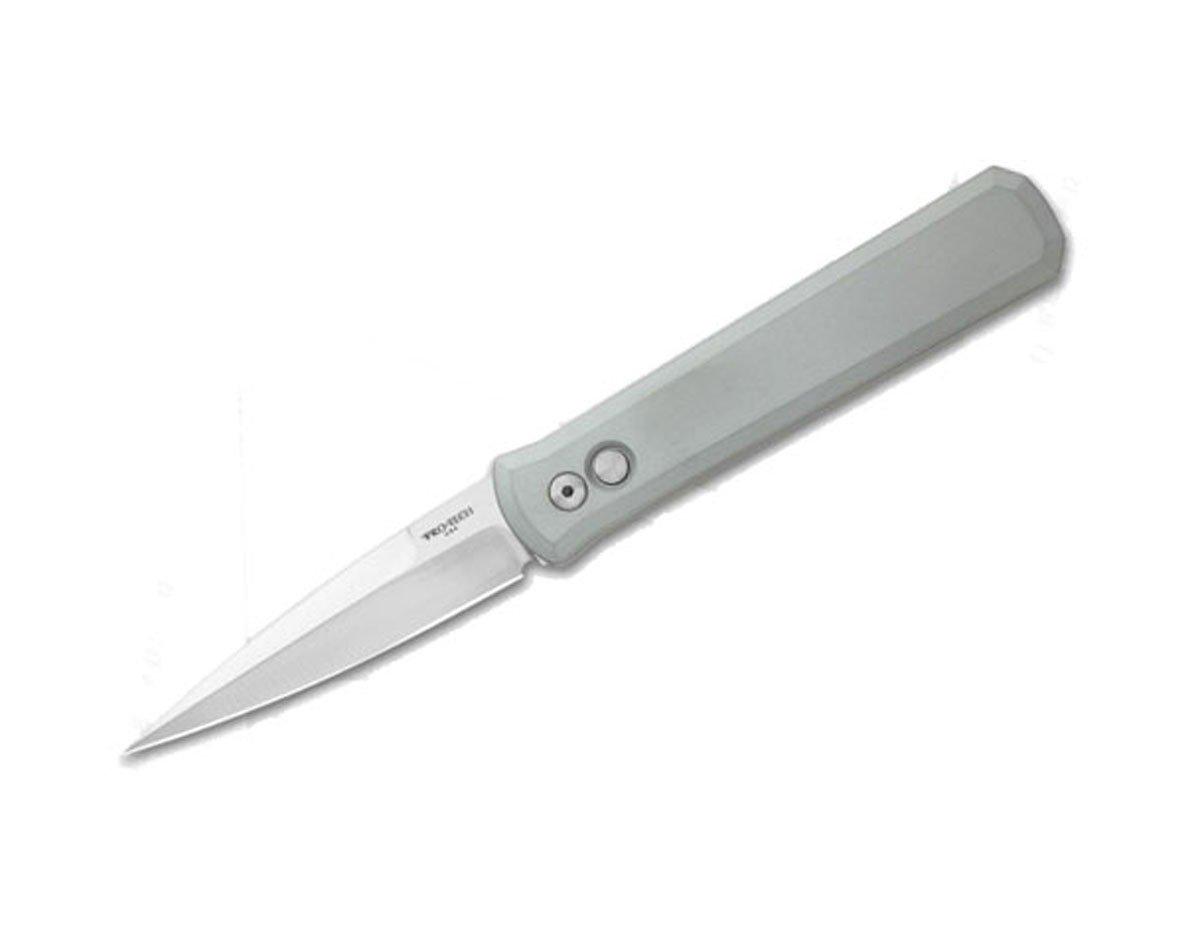 Pro-Tech 921 Godfather Satin Spear Point Folding Automatic Knife - Pro-Tech