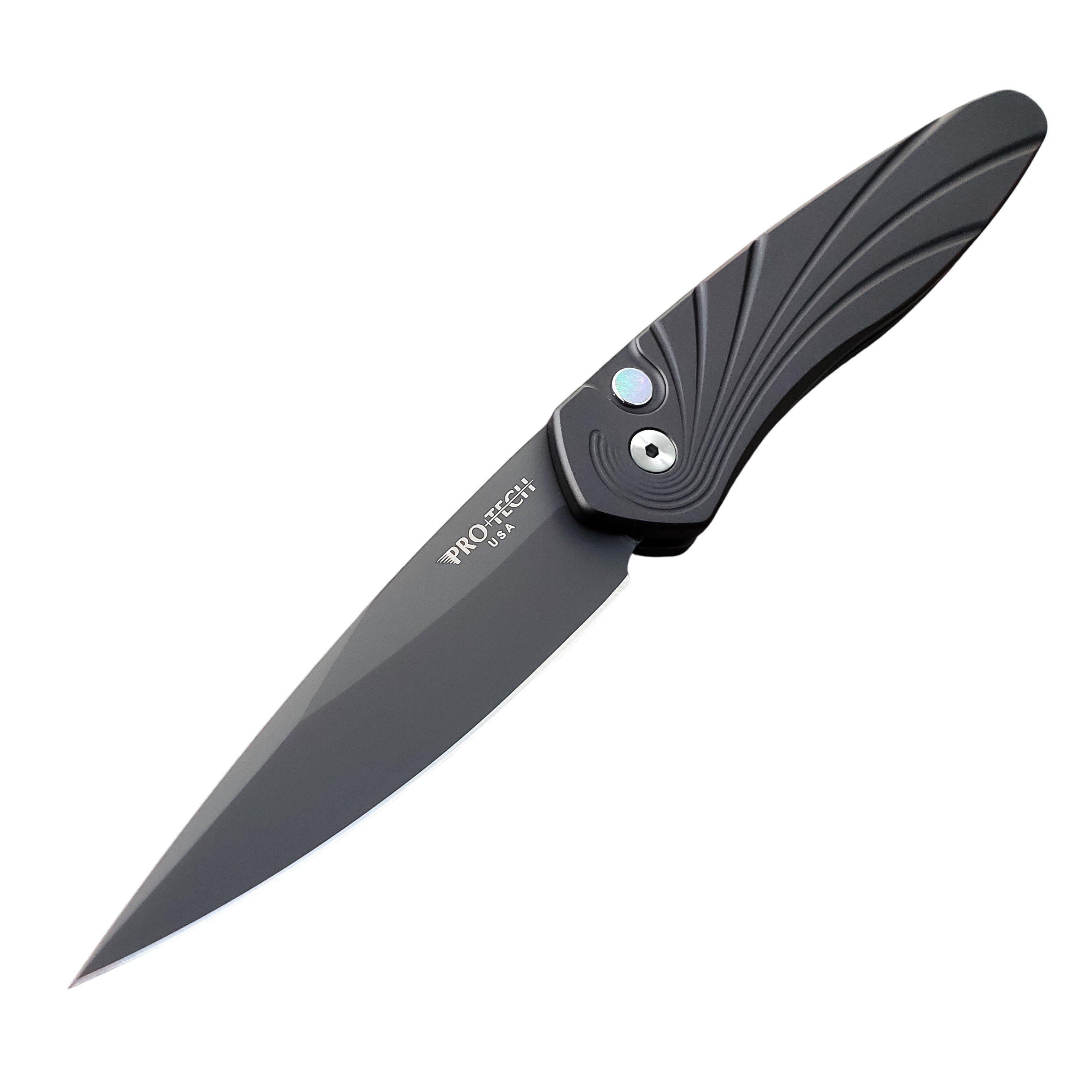 Pro-Tech 3437 Newport 3D Wave Folding Automatic Knife - Pro-Tech