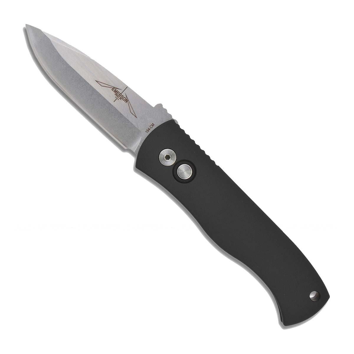 Pro-Tech E7A01-20CV Emerson CQC7A Stonewashed Folding Automatic Knife - Pro-Tech