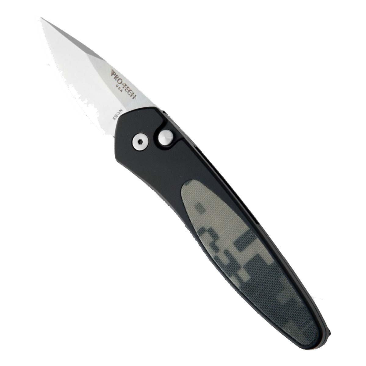 Pro-Tech 3624 Half-Breed Spear Point Folding Automatic Knife - Pro-Tech