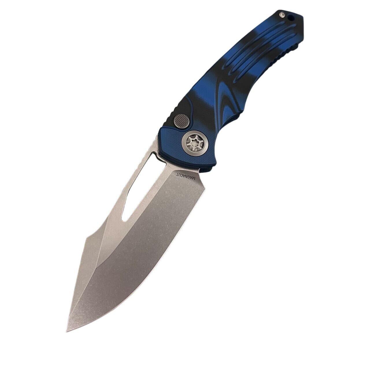 Heretic Knives H046-2A-G10 Pariah Stonewashed G10 Manual Folding Pocket Knife - Heretic Knives