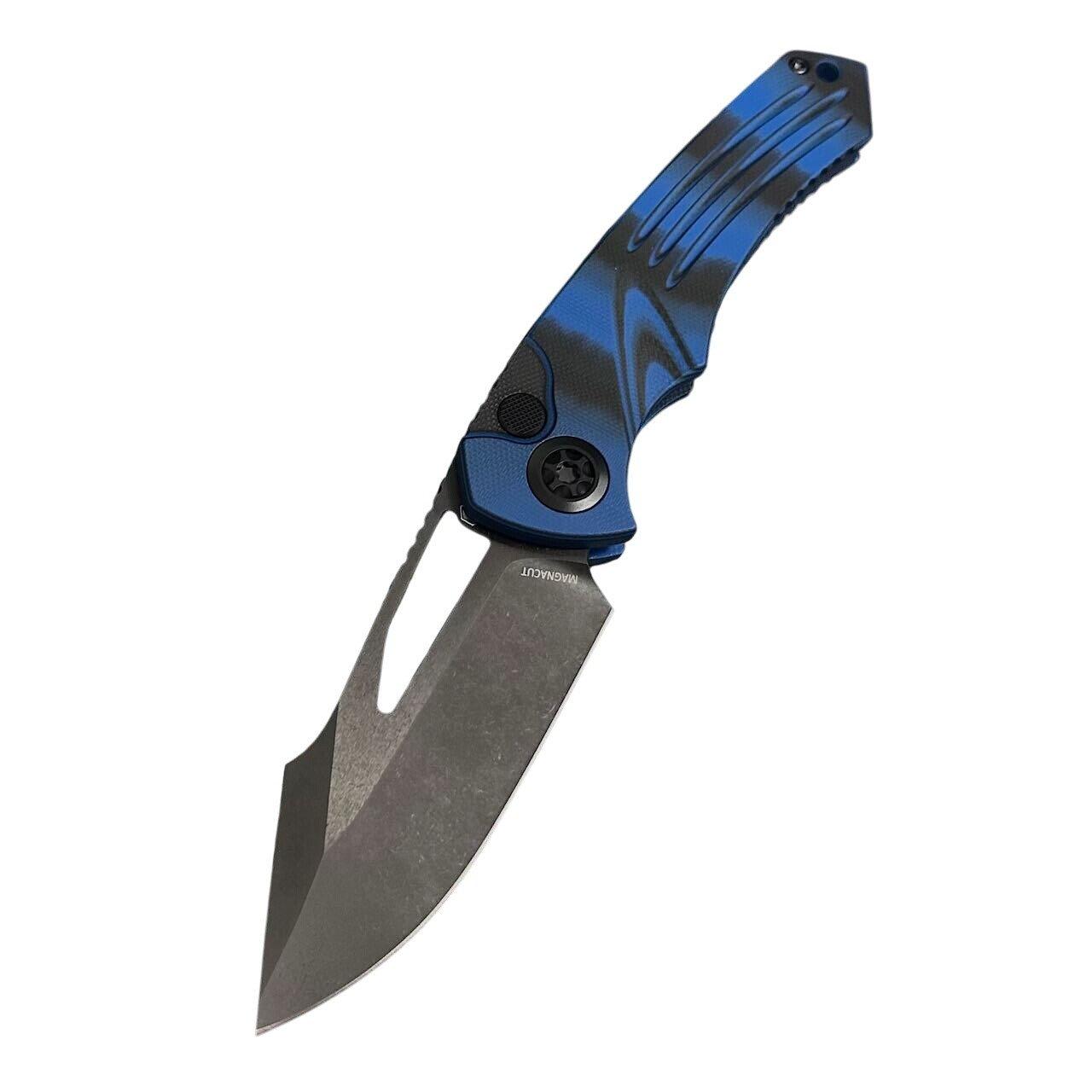 Heretic Knives H046-6A-G10 Pariah Black Battleworn G10 Manual Folding Pocket Knife - Heretic Knives