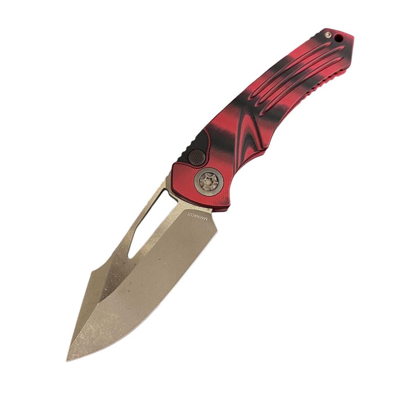 Heretic Knives H046-7A-G10 Pariah Bronze Cerakote G10 Manual Folding Pocket Knife - Heretic Knives