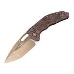 Heretic Knives H011-7A-RD/CC Medusa Bronze Cerakote Tanto Folding Automatic Knife - Thumbnail 1 of 2