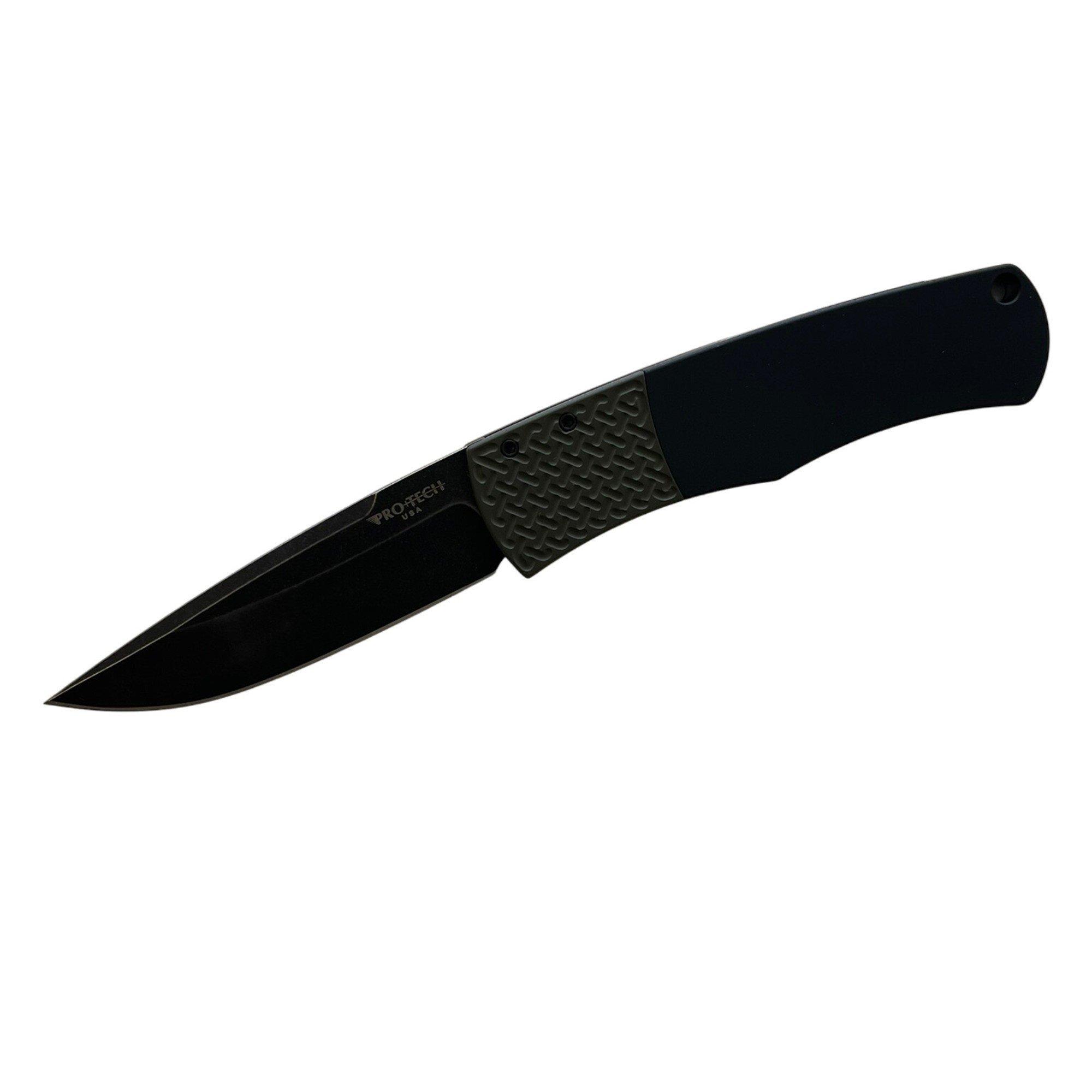Pro-Tech BR-1.7 Whiskers DLC Folding Automatic Knife - Pro-Tech