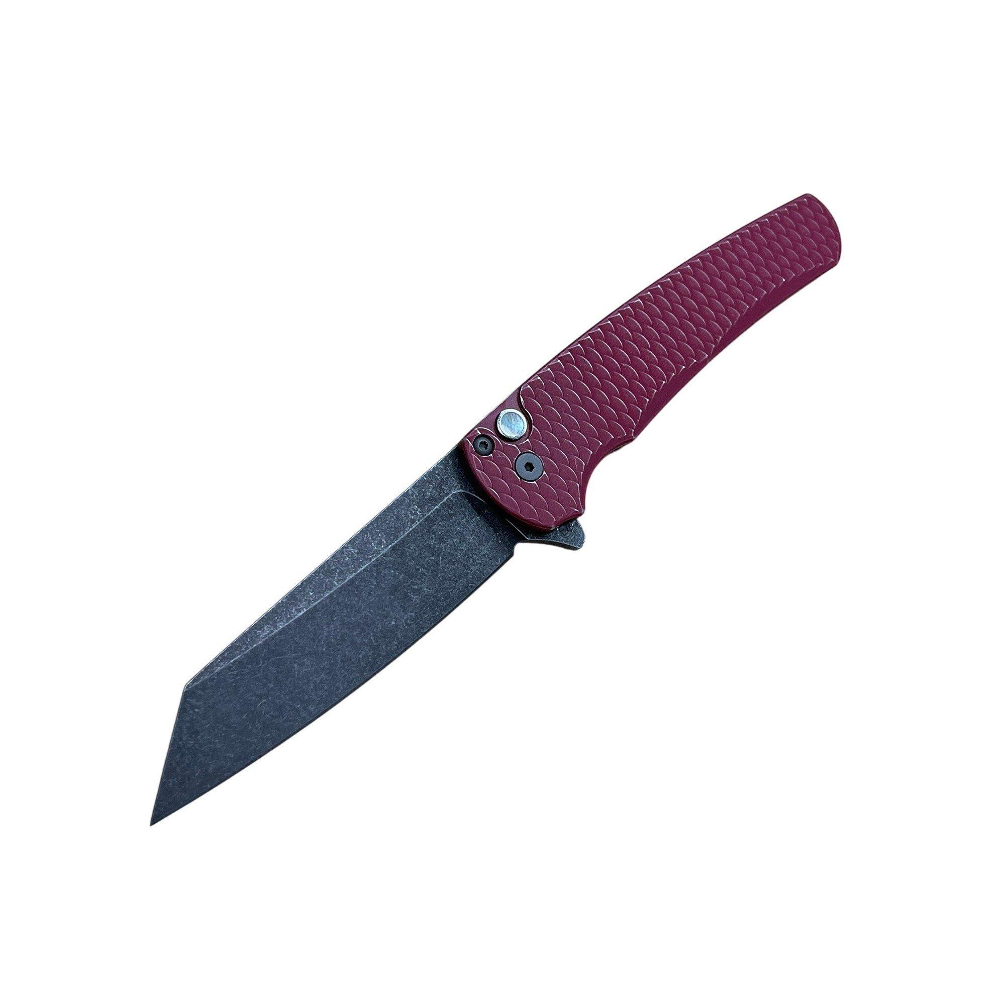 Pro-Tech Malibu BSA25.MALIBU.1 Battleworn Magnacut Folding Pocket Knife - Pro-Tech