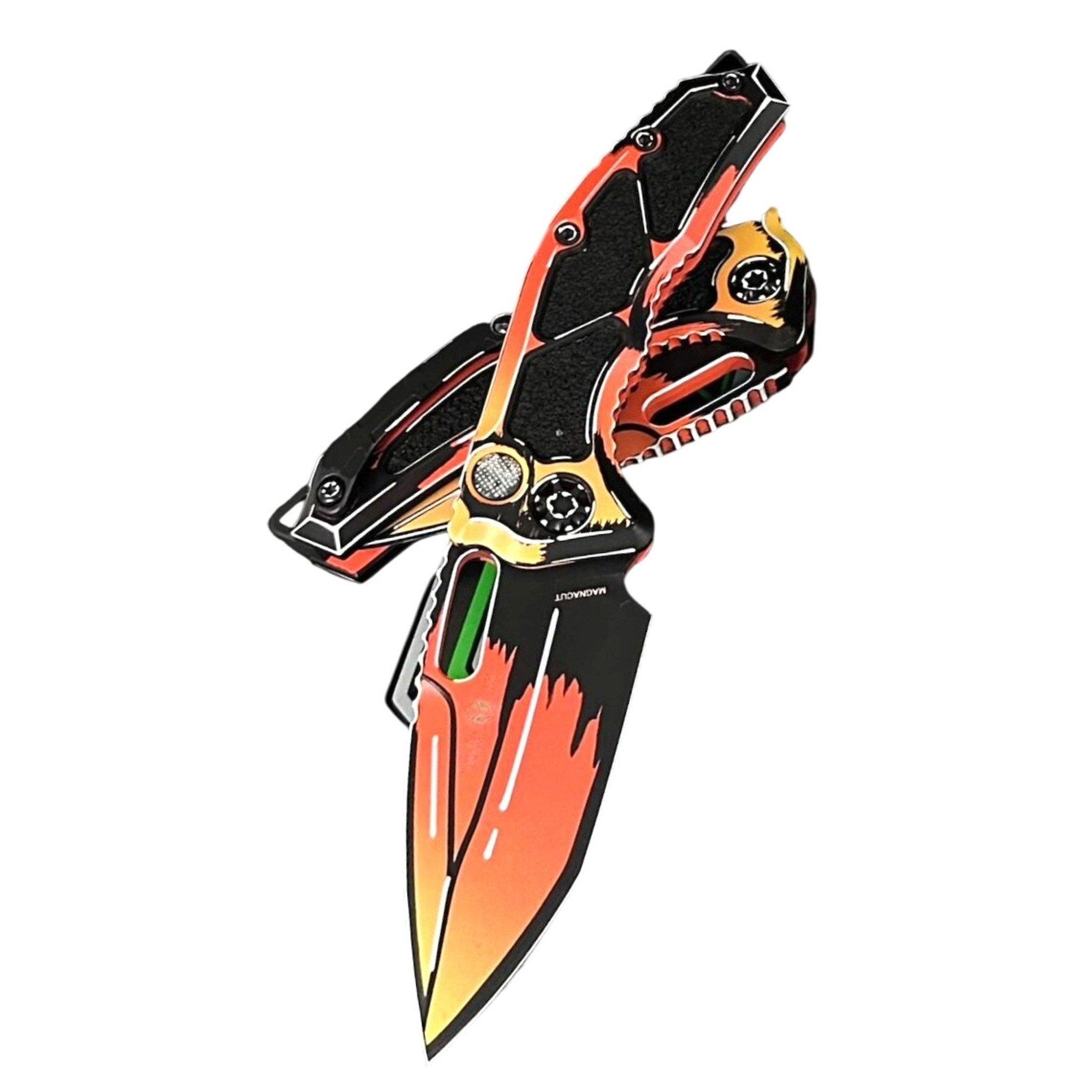 Heretic Knives H011-CS Medusa MagnaCut Folding Automatic Knife - Heretic Knives