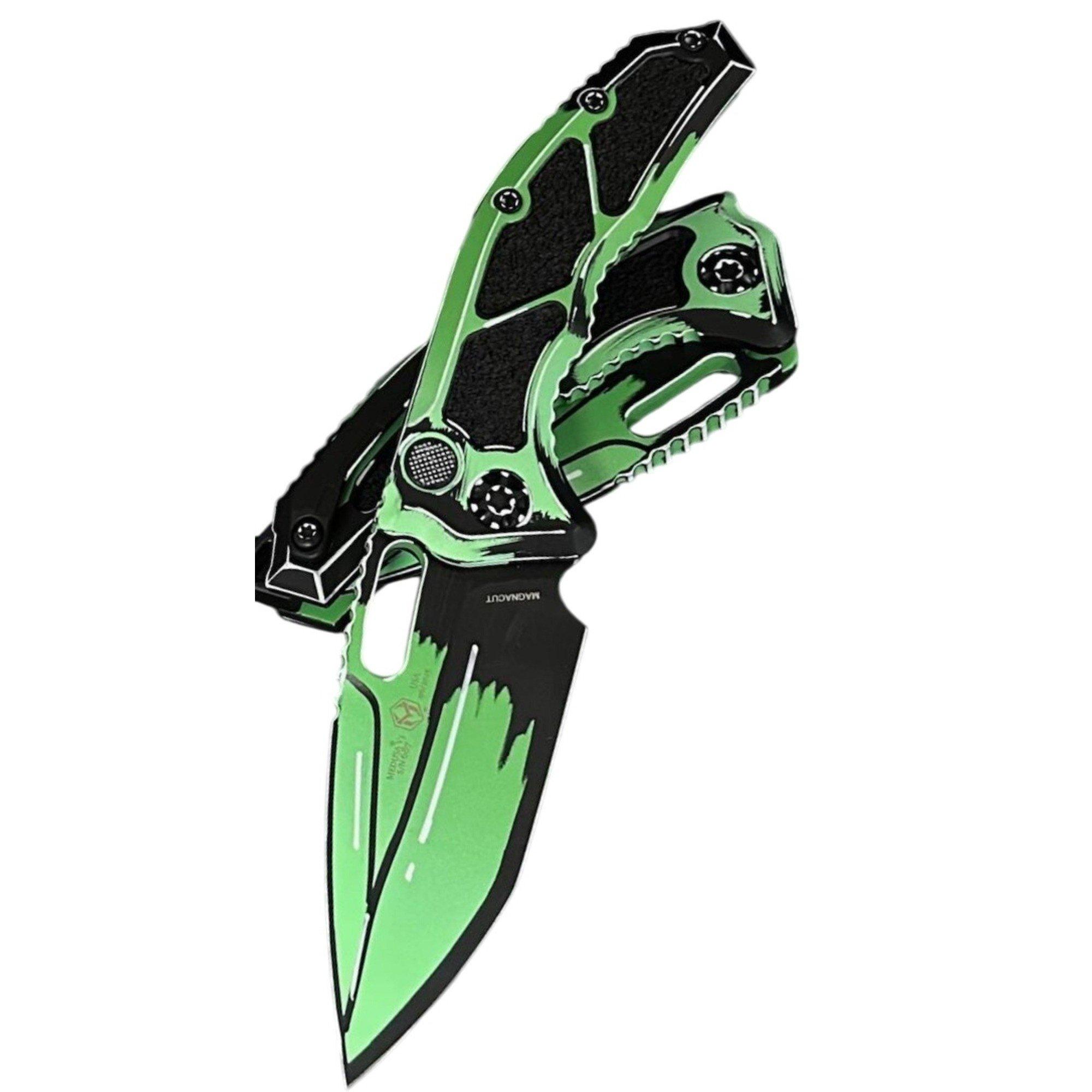 Heretic Knives H011-CS Medusa MagnaCut Folding Automatic Knife - Heretic Knives