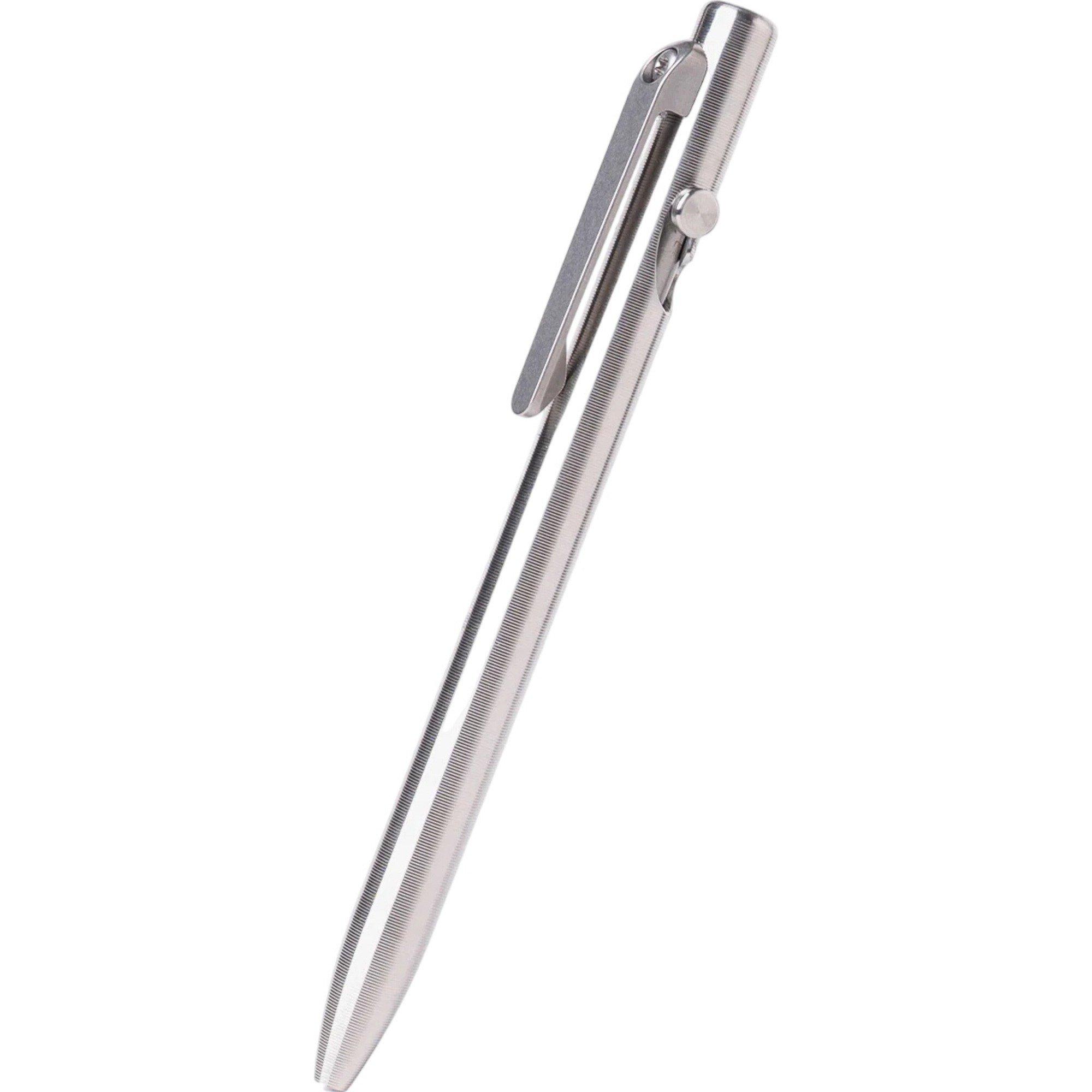 Tactile Turn Titanium Slim Bolt Action Pen Short - Tactile Turn