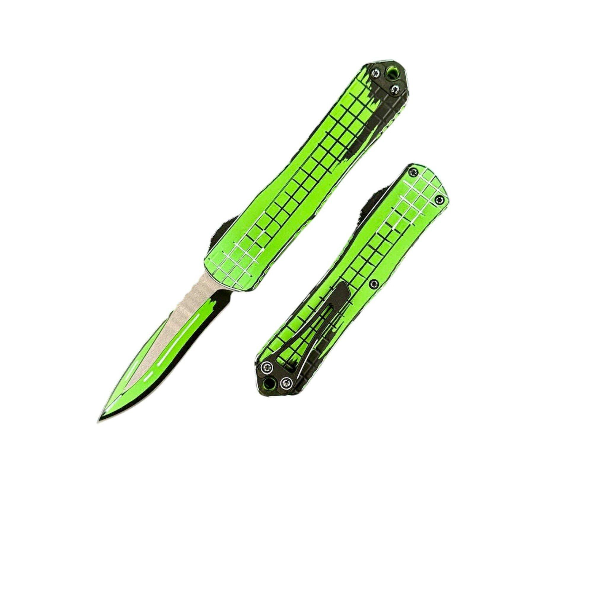 Heretic Knives H029F-CS Manticore E MagnaCut OTF Automatic Knife - Heretic Knives