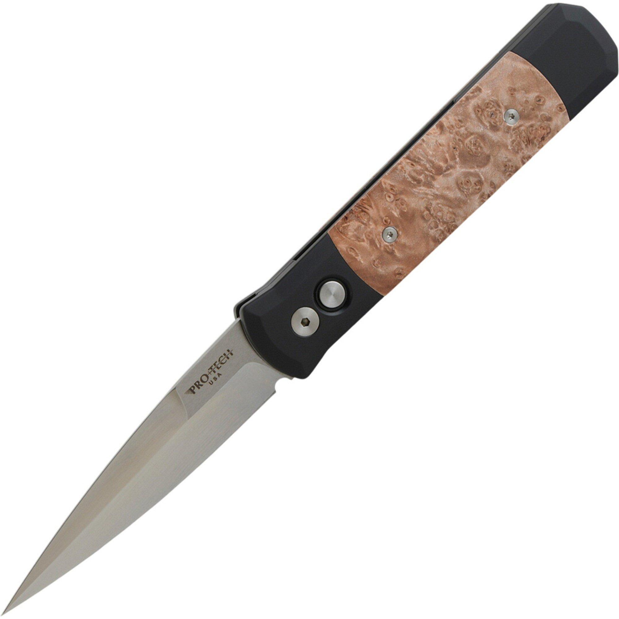 Pro-Tech 906 Godfather Spear Point Folding Automatic Knife - Pro-Tech
