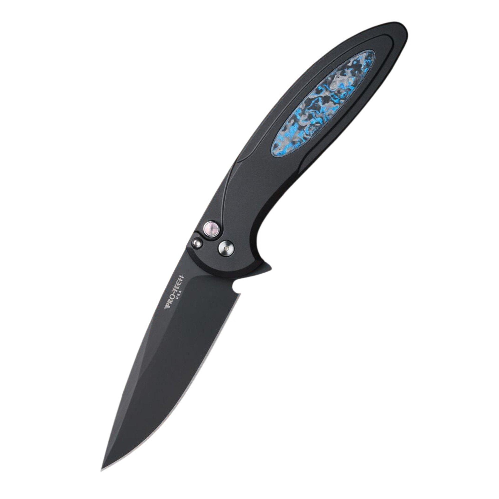 Pro-Tech CF2103-LTD TC Blue Cambria MagnaCut Folding Pocket Knife - Pro-Tech