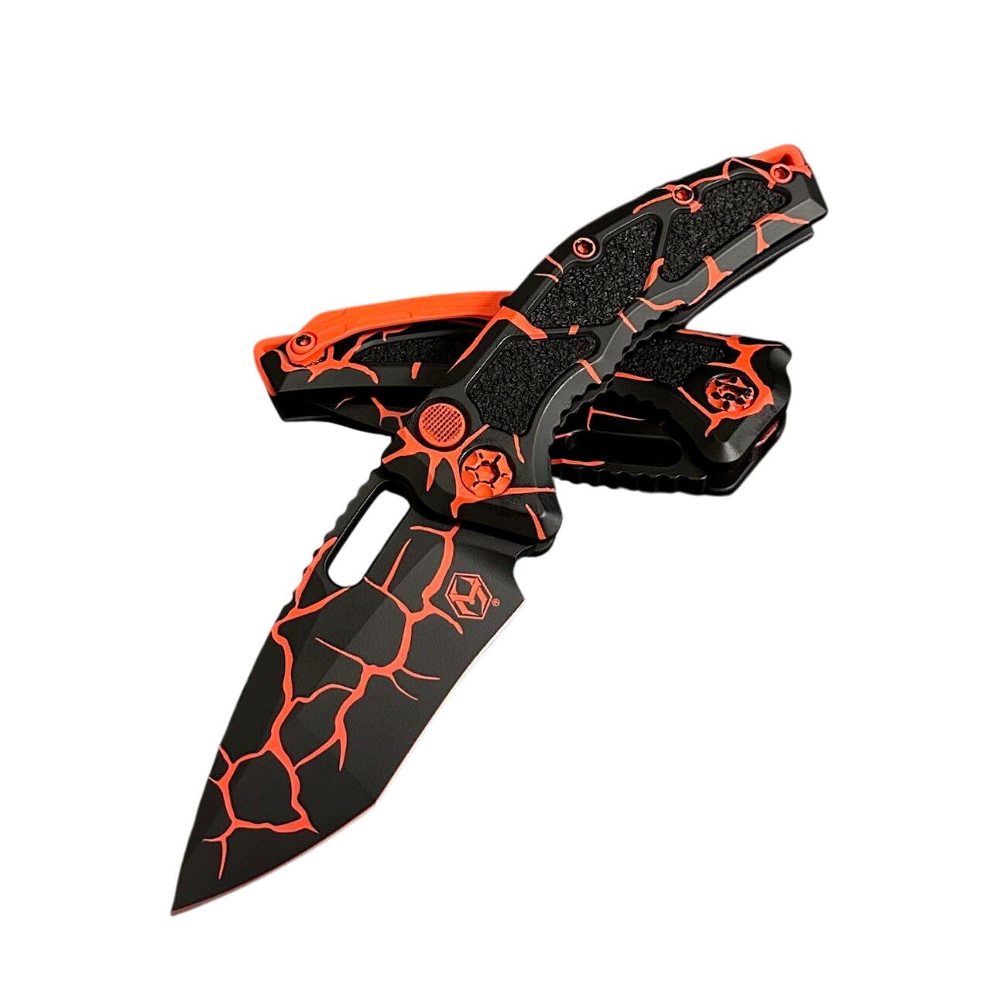 Heretic Knives H012-MAG Medusa Magma MagnaCut Folding Automatic Knife - Heretic Knives
