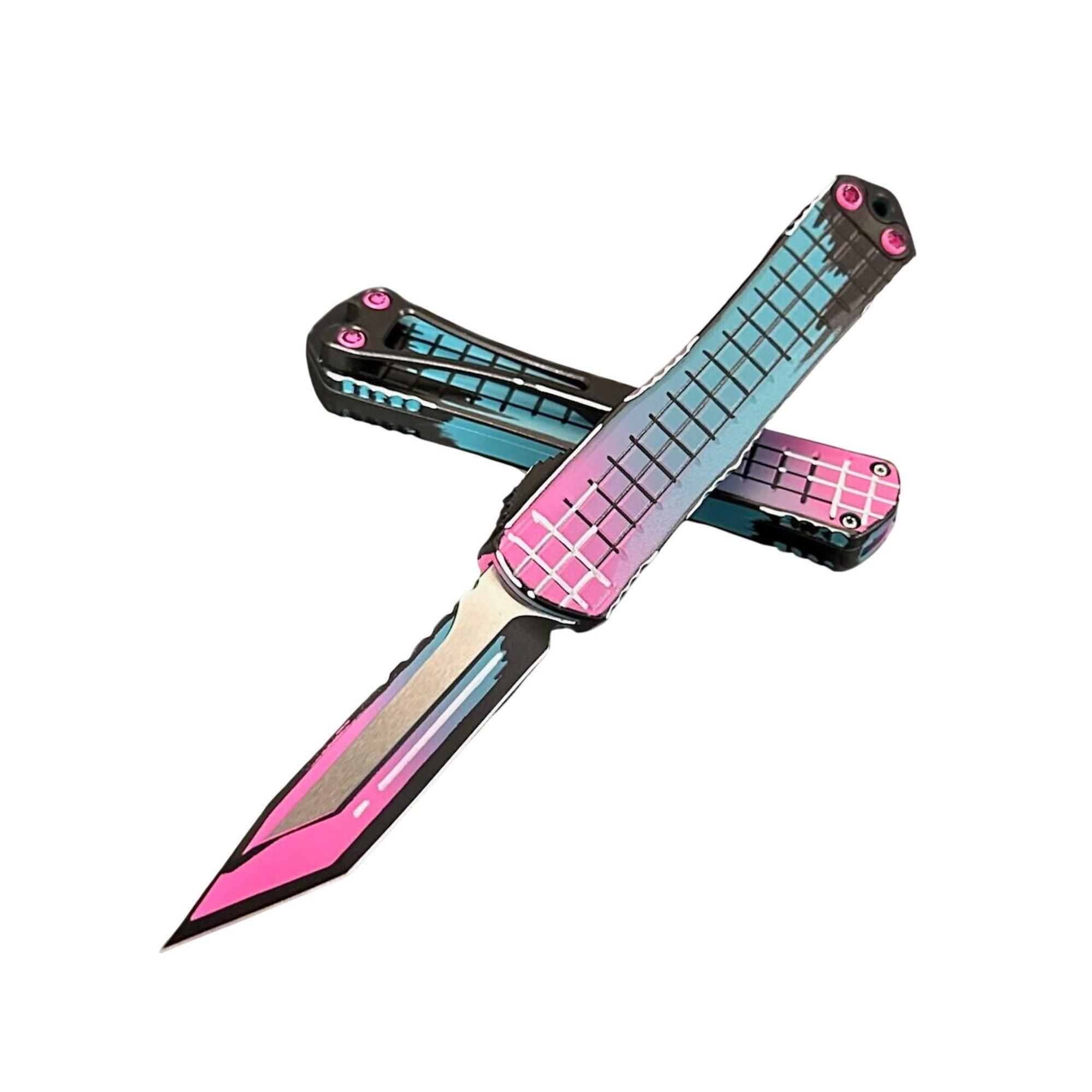 Heretic Knives H023F-CS Manticore S MagnaCut OTF Automatic Knife - Heretic Knives