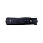 Pro-Tech 7214 Godson Violet Marble Carbon Fiber DLC Folding Automatic Knife - Thumbnail 2 of 6