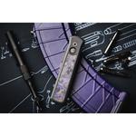 Pro-Tech 7214 Godson Violet Marble Carbon Fiber DLC Folding Automatic Knife - Thumbnail 6 of 6