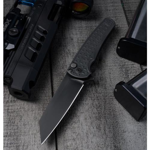 Pro-Tech ATLAS.MALIBU.1 Malibu Atlas.1 DLC MagnaCut Folding Pocket Knife - Primary Image