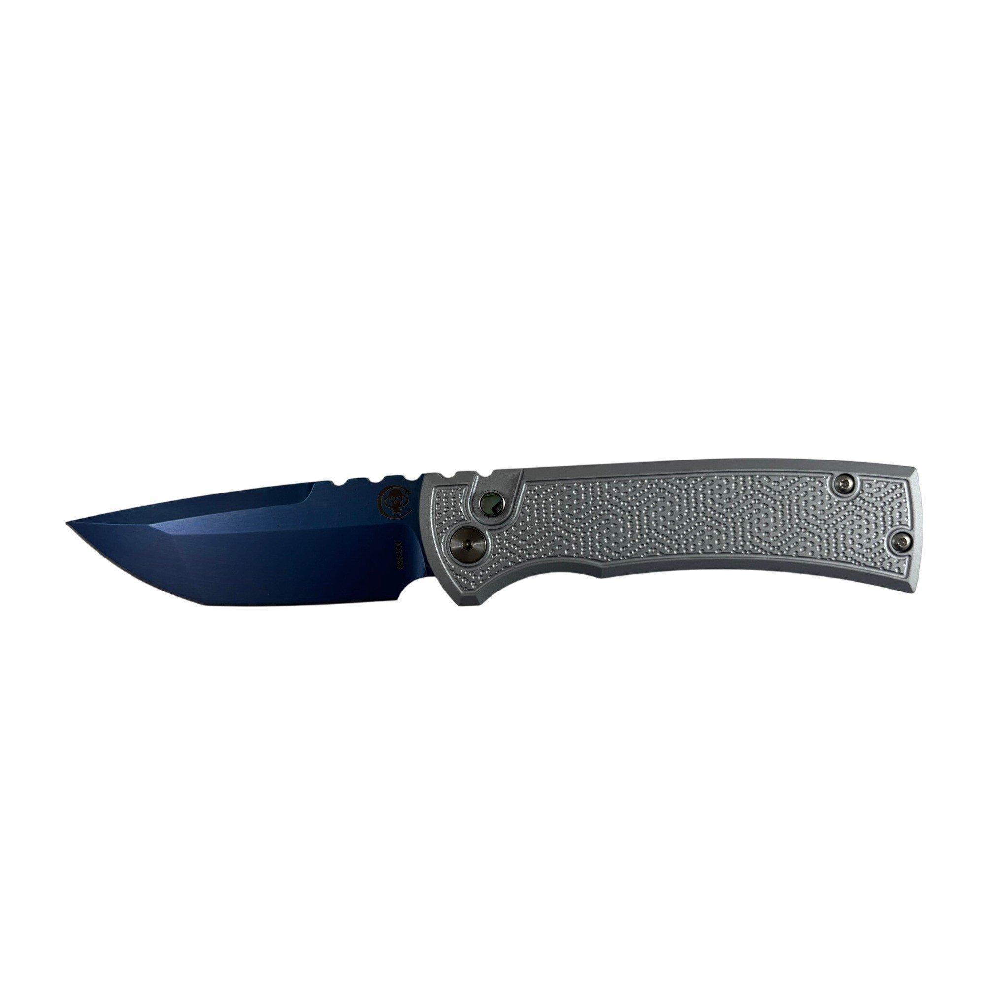 Chaves Knives Redencion 229 Sapphire BSW25 Pro-Tech Collaboration Folding Automatic Knife - Chaves Knives