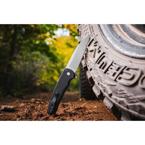 Pro-Tech 5301 Malibu MagnaCut Stonewashed Folding Pocket Knife - Primary Image