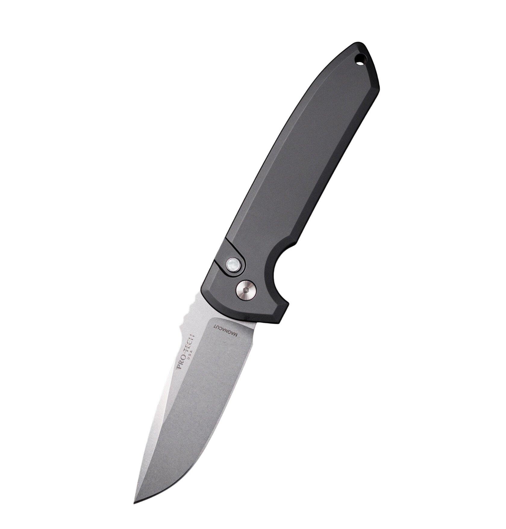 Pro-Tech 2026 SHOT Show.1 Rockeye Stonewashed MagnaCut Folding Automatic Knife - Pro-Tech