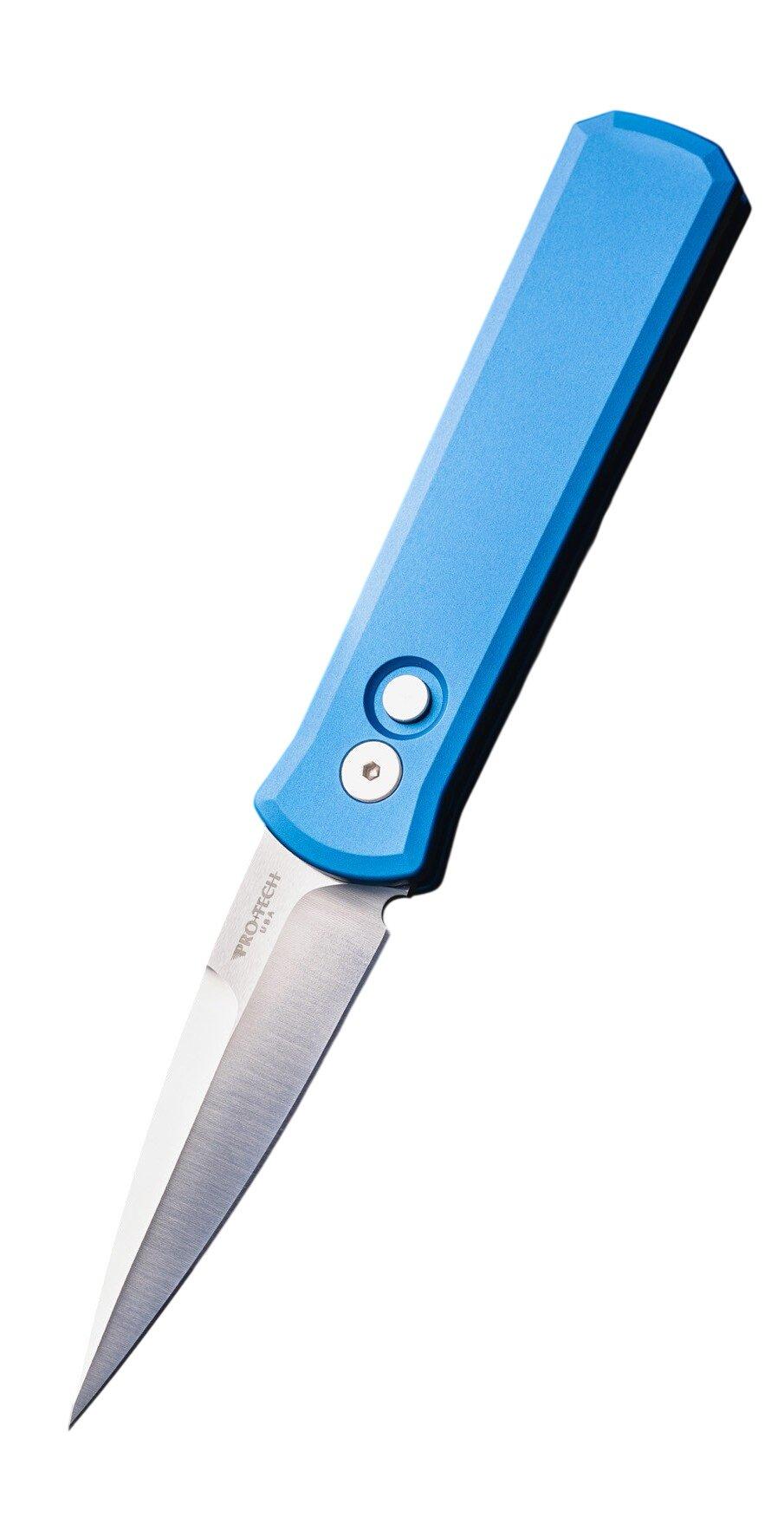 Pro-Tech 721 Satin Godson Folding Automatic Knife - Pro-Tech